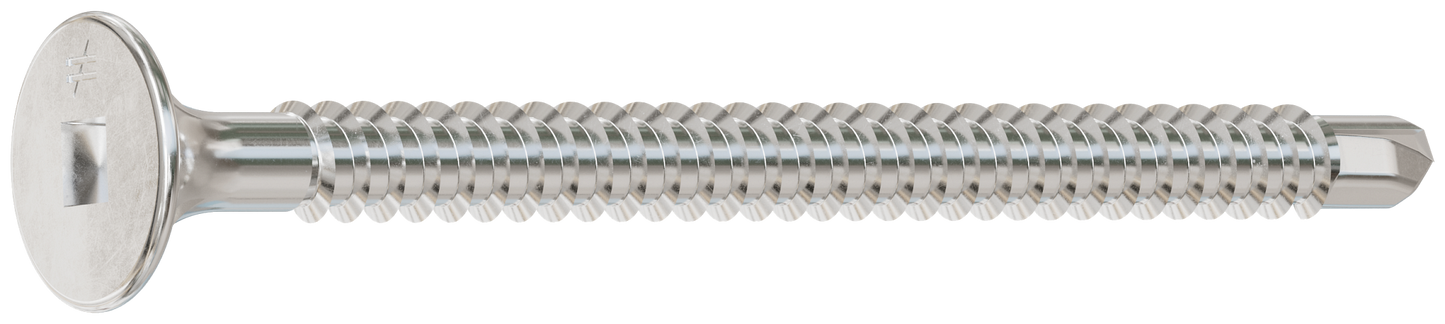 Simpson Strong-Tie F08T225WDB Self-Drilling Fiber-Cement Screw — #8 x 2-1/4 in. #2 Square Drive, Type 410 (2500-Qty)