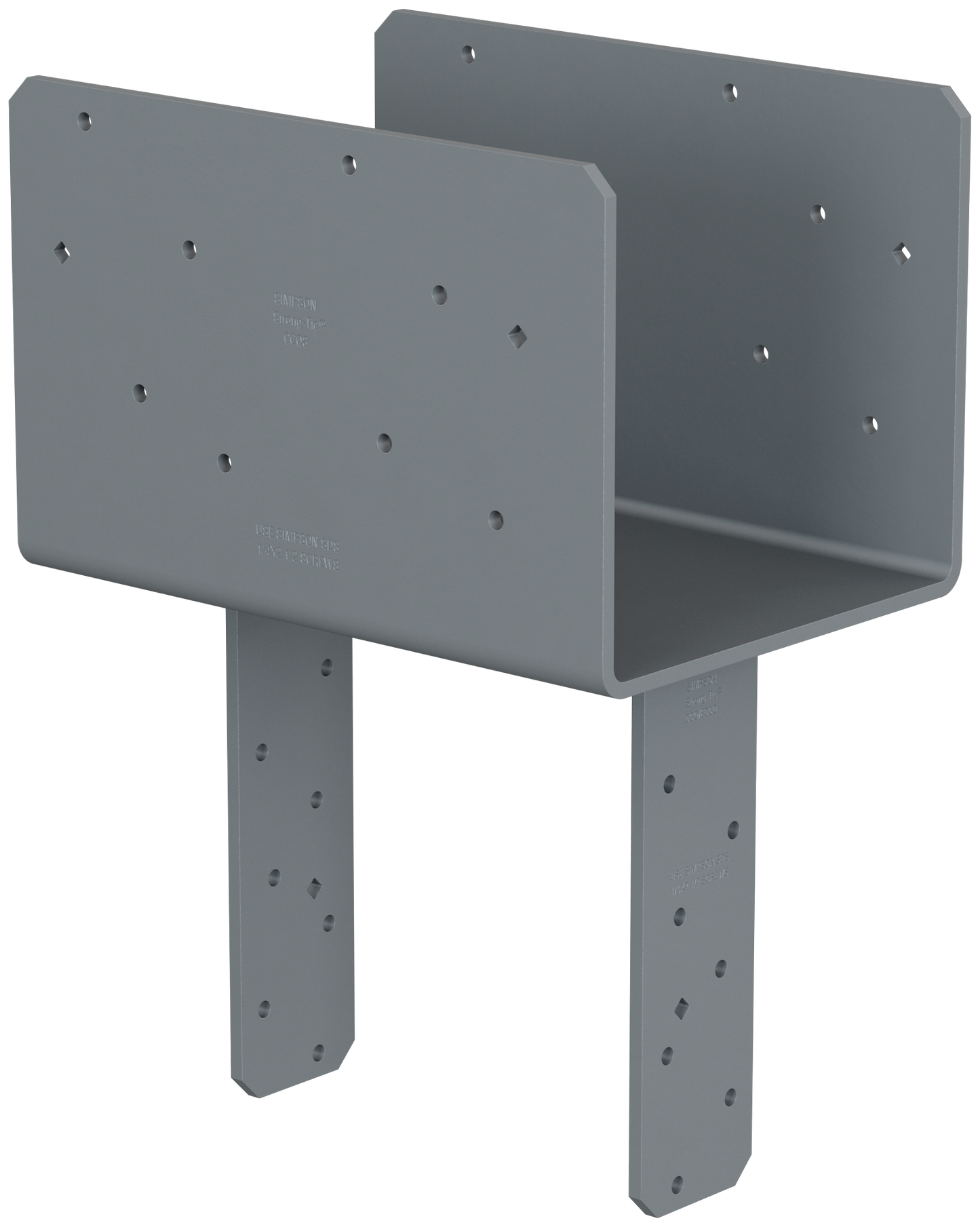 Simpson Strong-Tie CCQ88SDS2.5 CCQ™ Column Cap for 8x Beam, 8x Post with Strong-Drive® SDS Screws