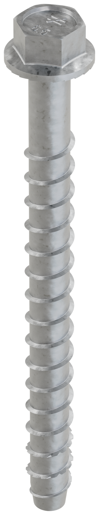 Simpson Strong-Tie THD50612HMG Titen HD® 1/2 in. x 6-1/2 in. Mechanically Galvanized Heavy-Duty Screw Anchor (20-Qty)