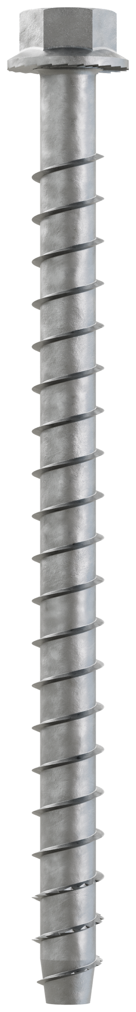 Simpson Strong-Tie THD37600HMG Titen HD® 3/8 in. x 6 in. Mechanically Galvanized Heavy-Duty Screw Anchor (50-Qty)