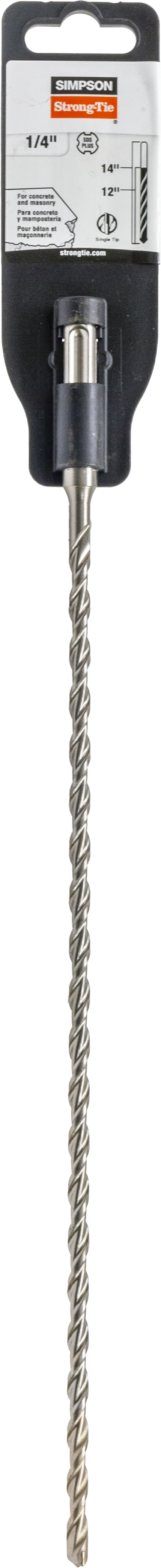 Simpson Strong-Tie MDPL02514 1/4 in. x 14 in. SDS-plus® Shank Drill Bit