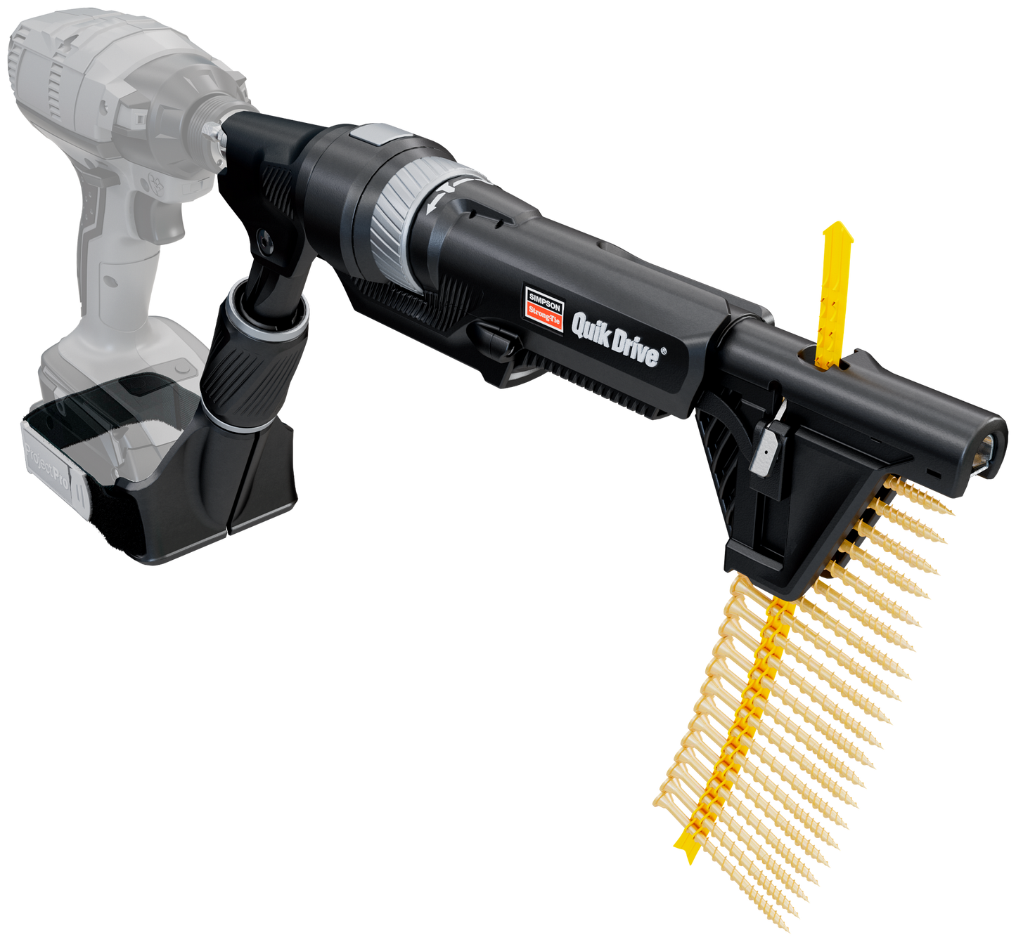 Simpson Strong-Tie QDPROJECTPRO Quik Drive® Project Pro™ Screw Driving Tool (Pack of 3)