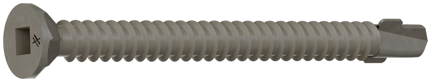 Simpson Strong-Tie CBSDQ214S CBSDQ Sheathing-to-CFS Screw (Collated) — #10 x 2-1/4 in. #2 Square Undersized (1000-Qty)