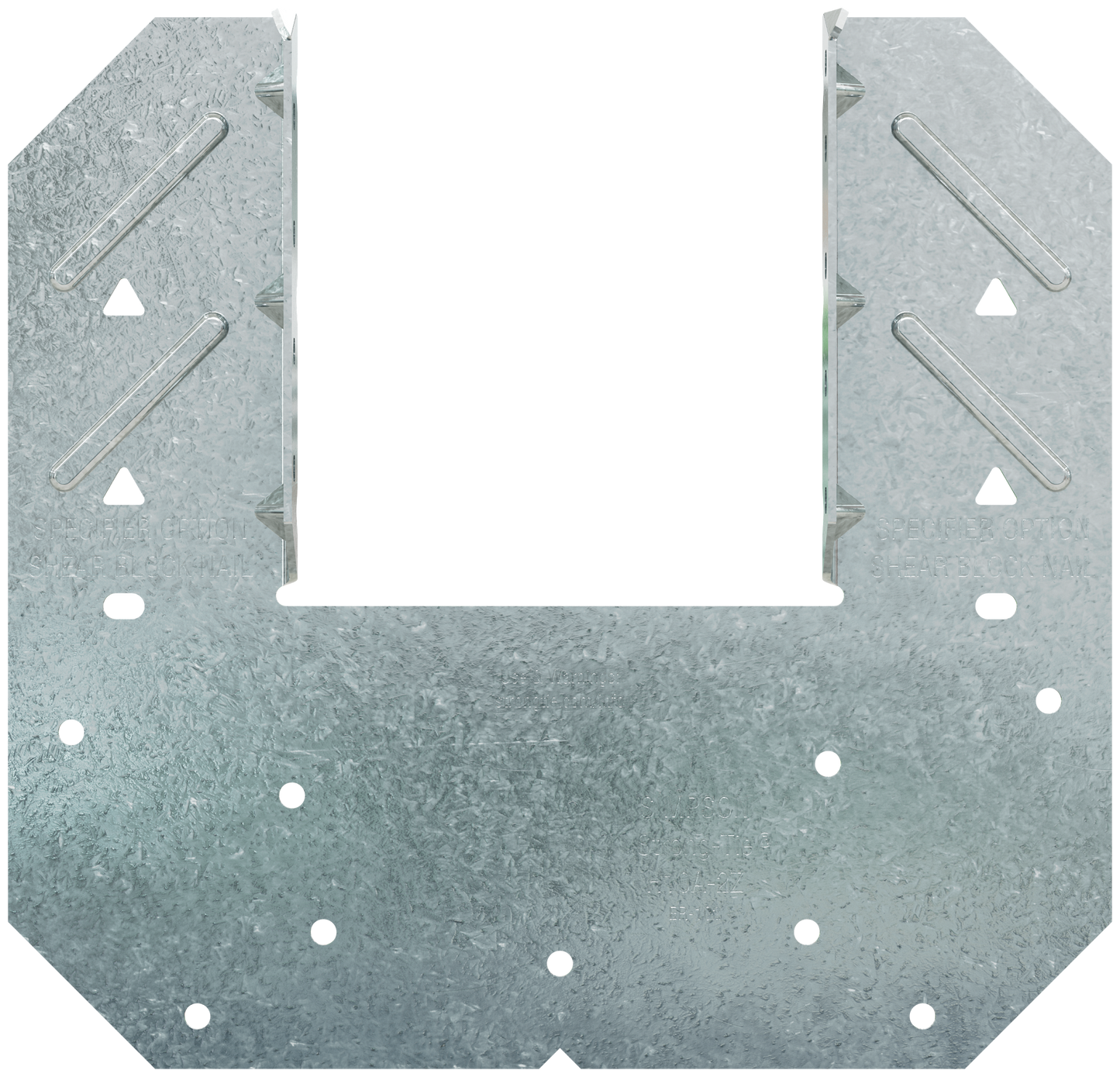 Simpson Strong-Tie H10A-2Z H10A-2 18-Gauge ZMAX® Galvanized Hurricane Tie