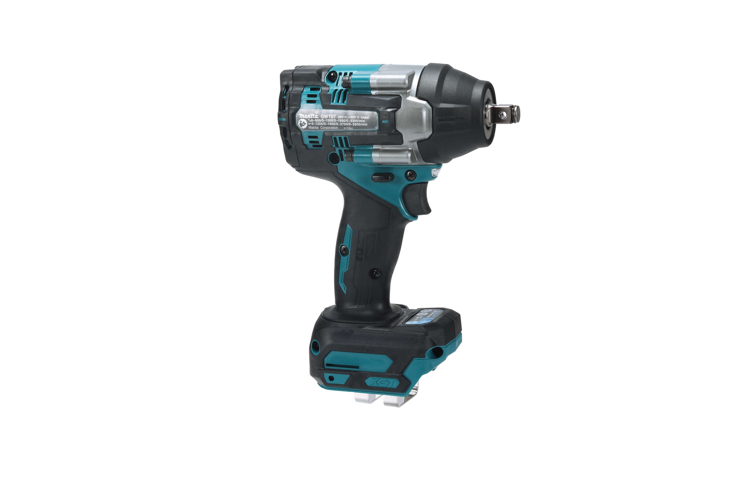 Makita GWT07Z 40V max XGT® Brushless Cordless 4-Speed Mid-Torque 1/2" Sq. Drive Impact Wrench with Friction Ring Anvil (Tool Only)