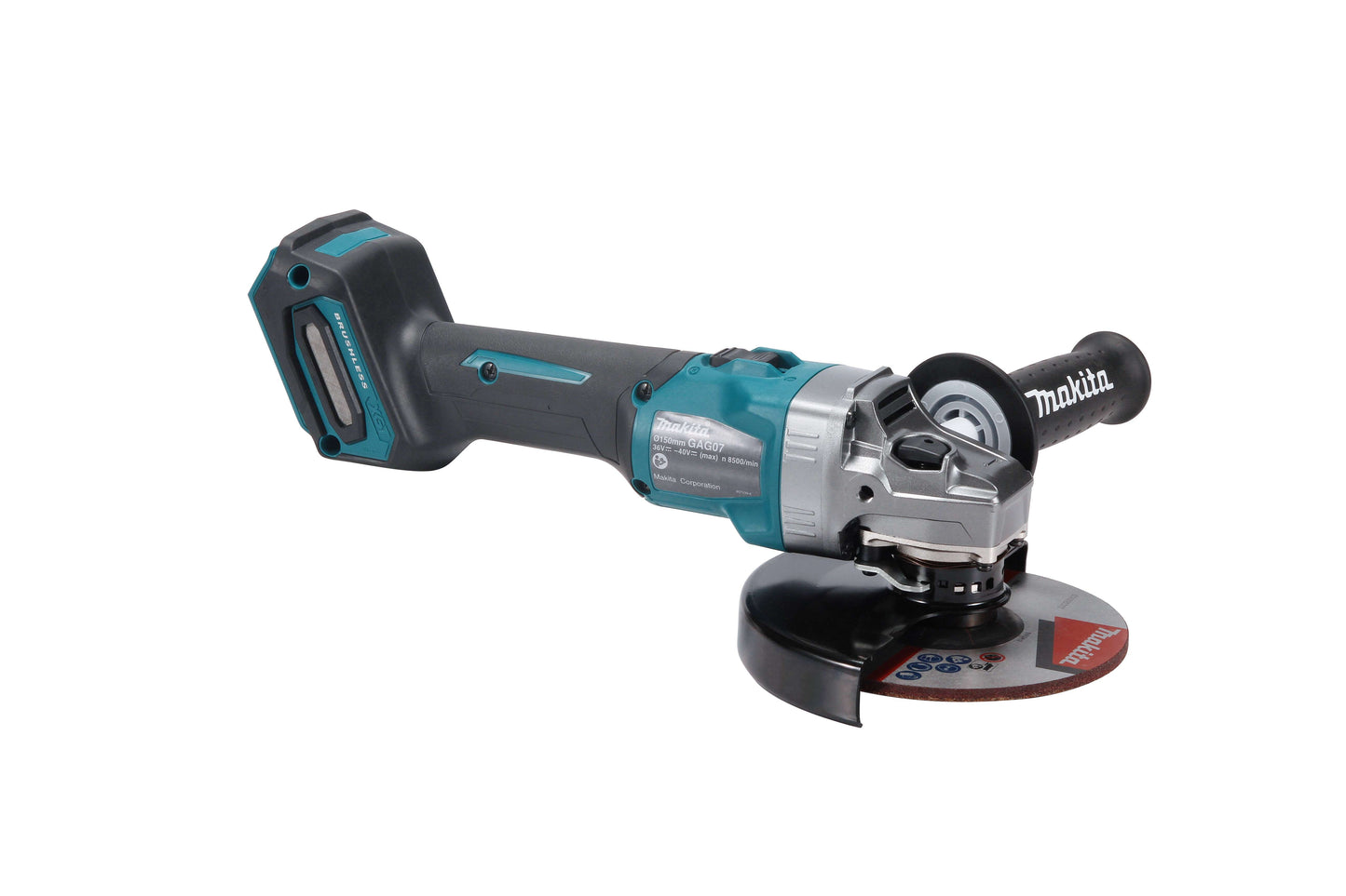Makita GAG07Z 40V max XGT® Brushless Cordless 6" Angle Grinder with Electric Brake (Tool Only)