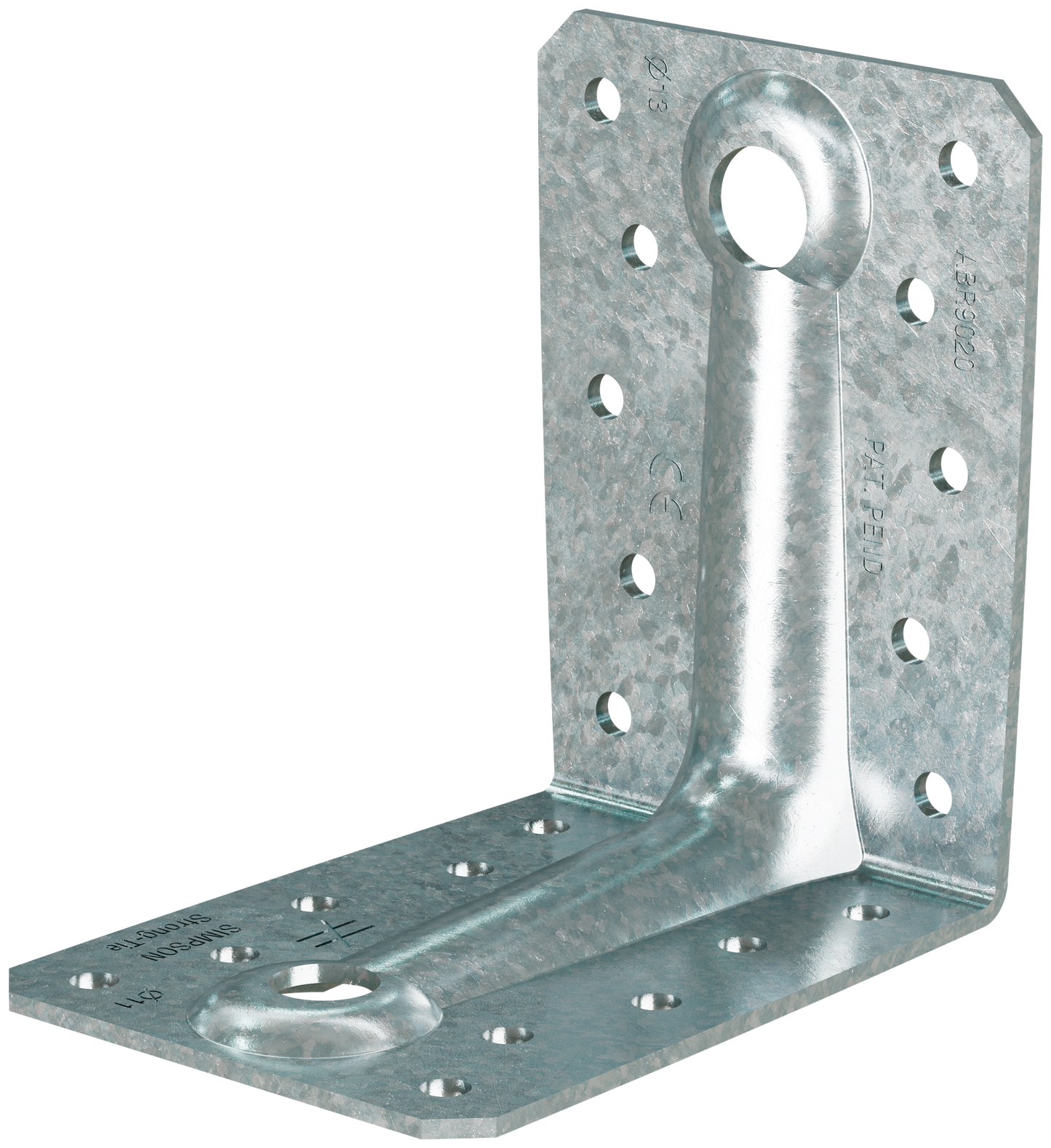 Simpson Strong-Tie ABR9020 ABR 3-7/16 in. x 2-9/16 in. Angle Bracket for Cross-Laminated Timber (Pack of 50)
