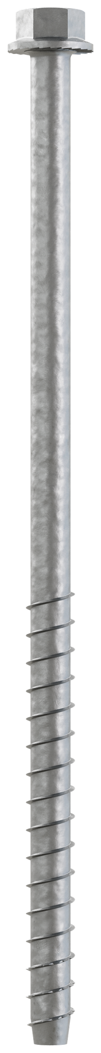 Simpson Strong-Tie THD501200HMG Titen HD® 1/2 in. x 12 in. Mechanically Galvanized Heavy-Duty Screw Anchor (5-Qty)