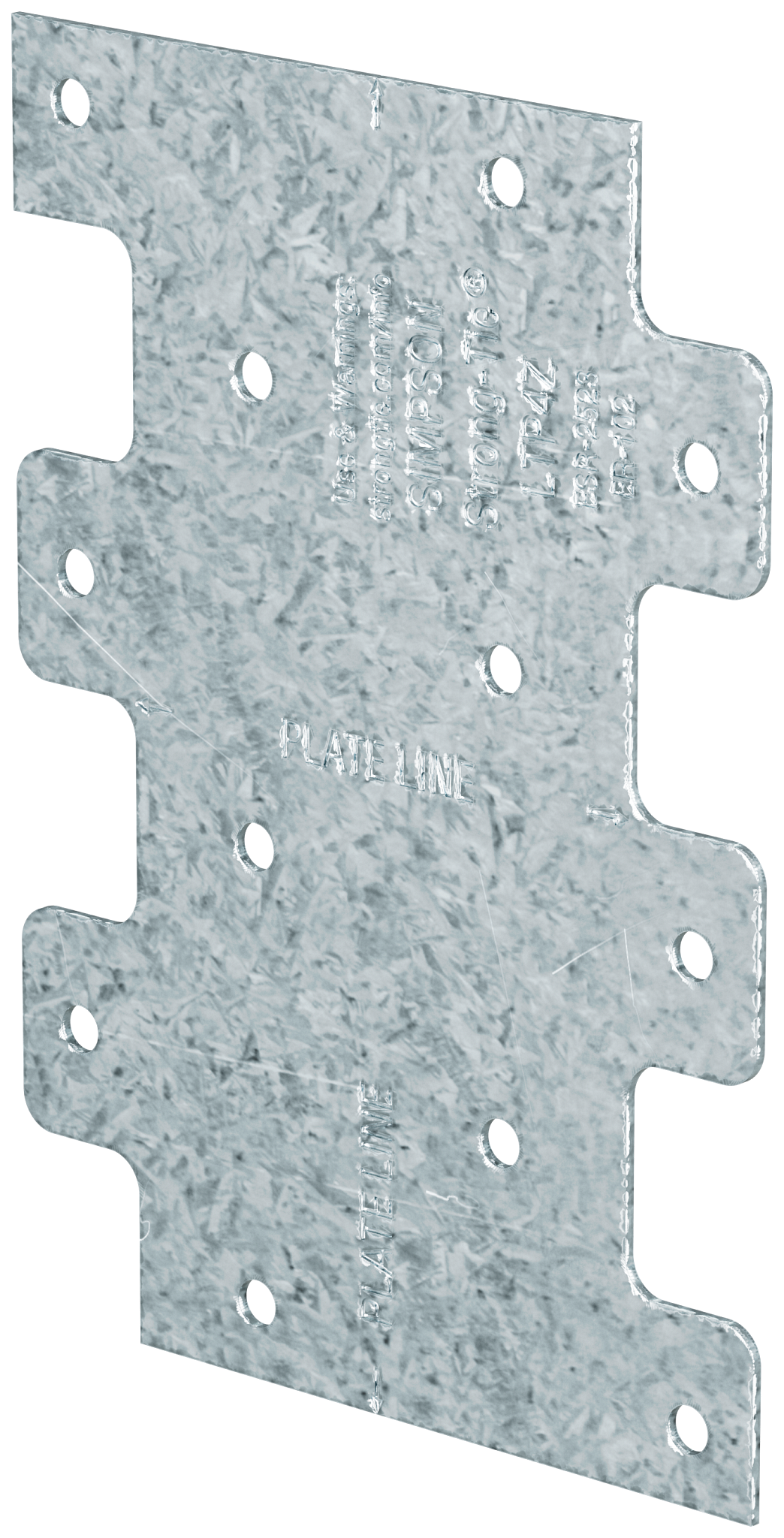 Simpson Strong-Tie LTP4Z LTP 3 in. x 4-1/4 in. ZMAX® Galvanized Lateral Tie Plate (Pack of 200)