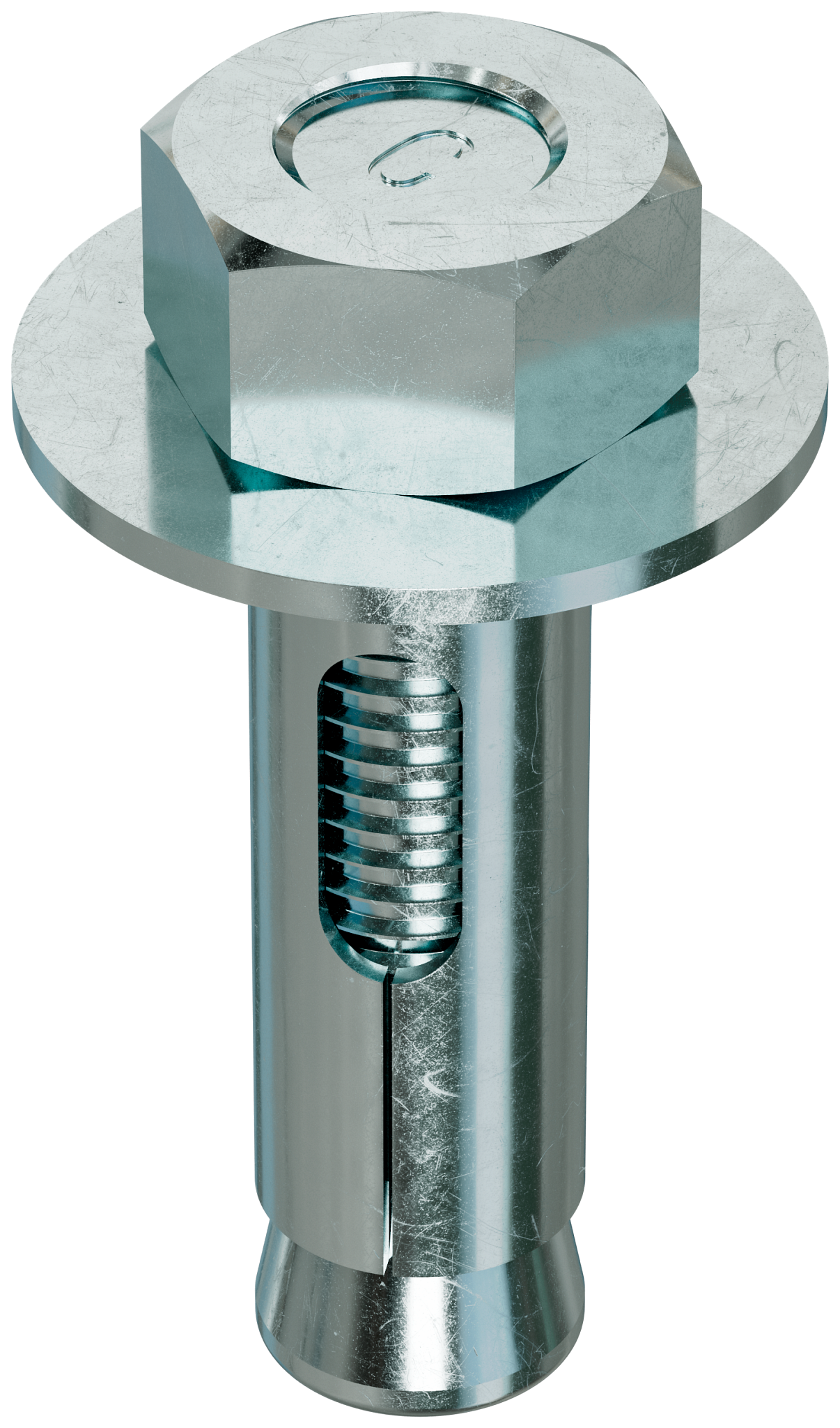 Simpson Strong-Tie SL75212H Sleeve-All® 3/4 in. x 2-1/4 in. Hex-Head Sleeve Anchor (10-Qty) (Pack of 4)