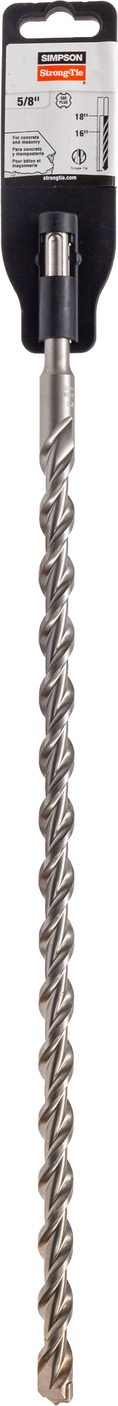 Simpson Strong-Tie MDPL06218 5/8 in. x 18 in. SDS-plus® Shank Drill Bit