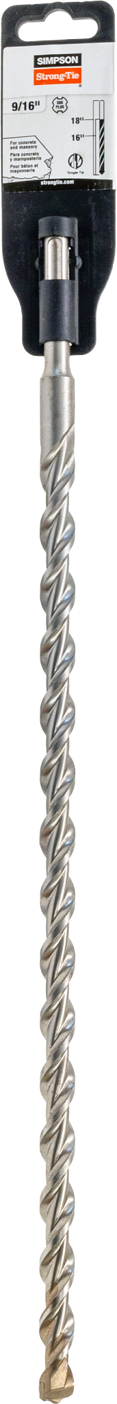 Simpson Strong-Tie MDPL05618 9/16 in. x 18 in. SDS-plus® Shank Drill Bit (Pack of 35)