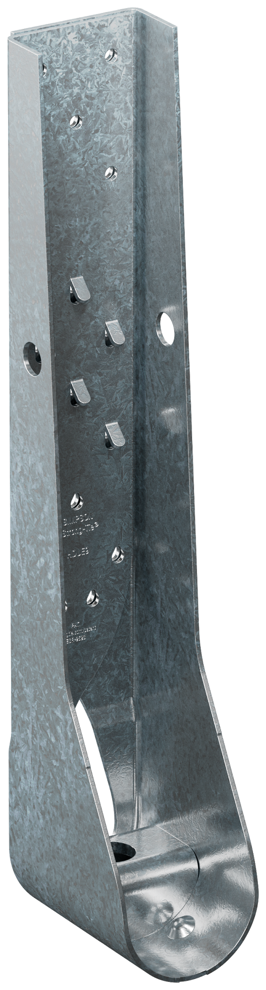 Simpson Strong-Tie HDUE9-SDS3.5HDG HDUE™ 17-3/8 in. Hot-Dip Galvanized Predeflected Holdown with Strong-Drive® SDS Screws (Pack of 6)