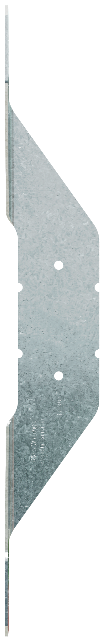 Simpson Strong-Tie H2AZ H2A 18-Gauge ZMAX® Galvanized Hurricane Tie (Pack of 100)
